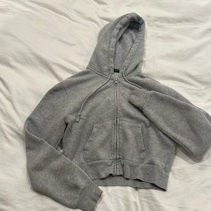 Brandy Melville Cropped Zip-up